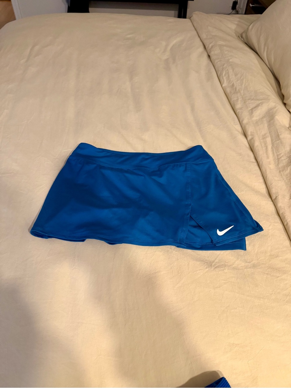 Nike Royal Blue Tennis Skort with White Swoosh